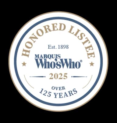 Marquis Who's Who recognition logo