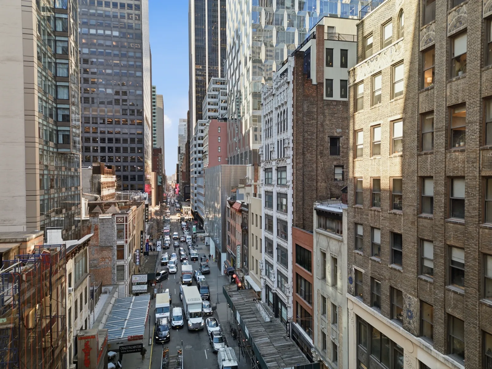 Aerial drone photo of 33 W 46th St, New York — by RealtaSnap