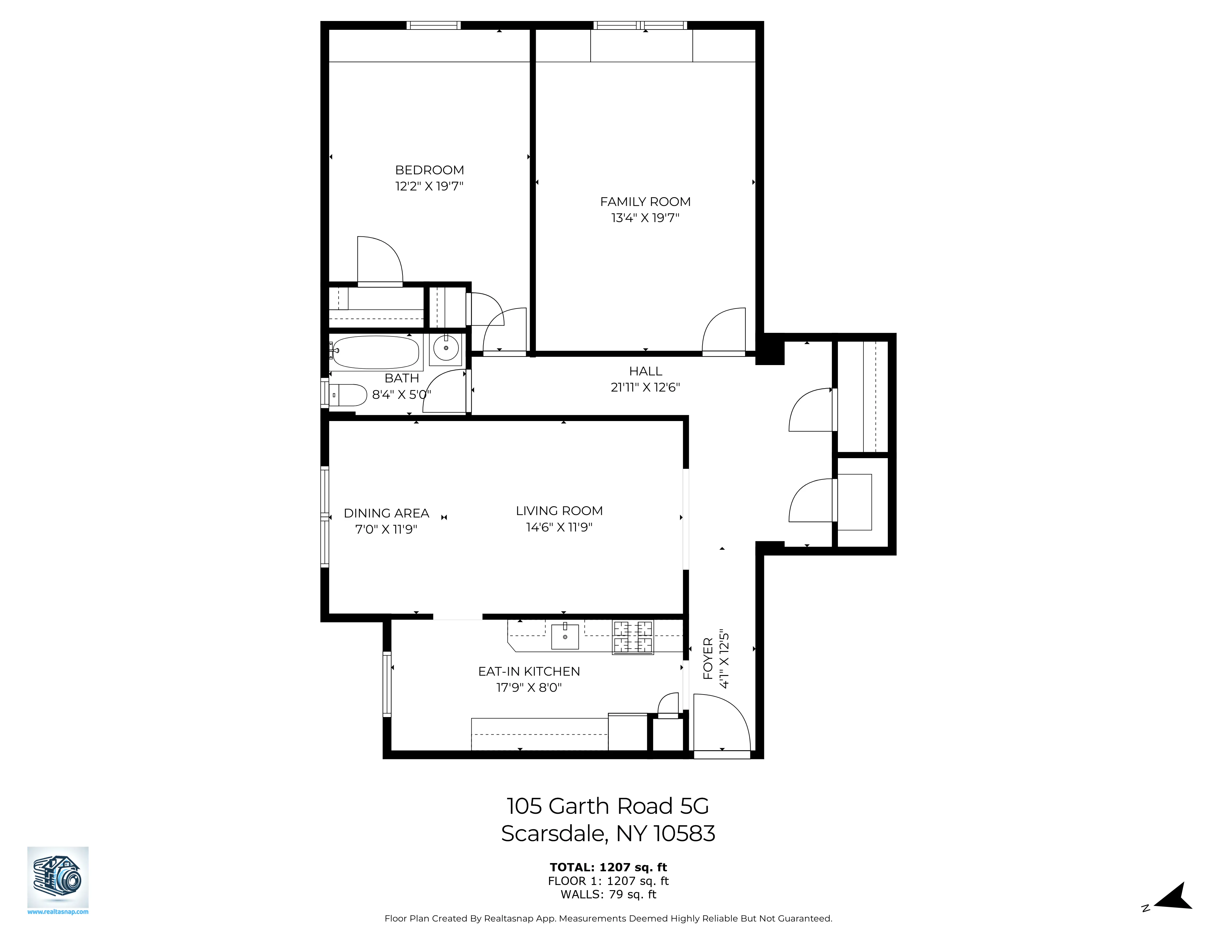 Floor plan by RealtaSnap