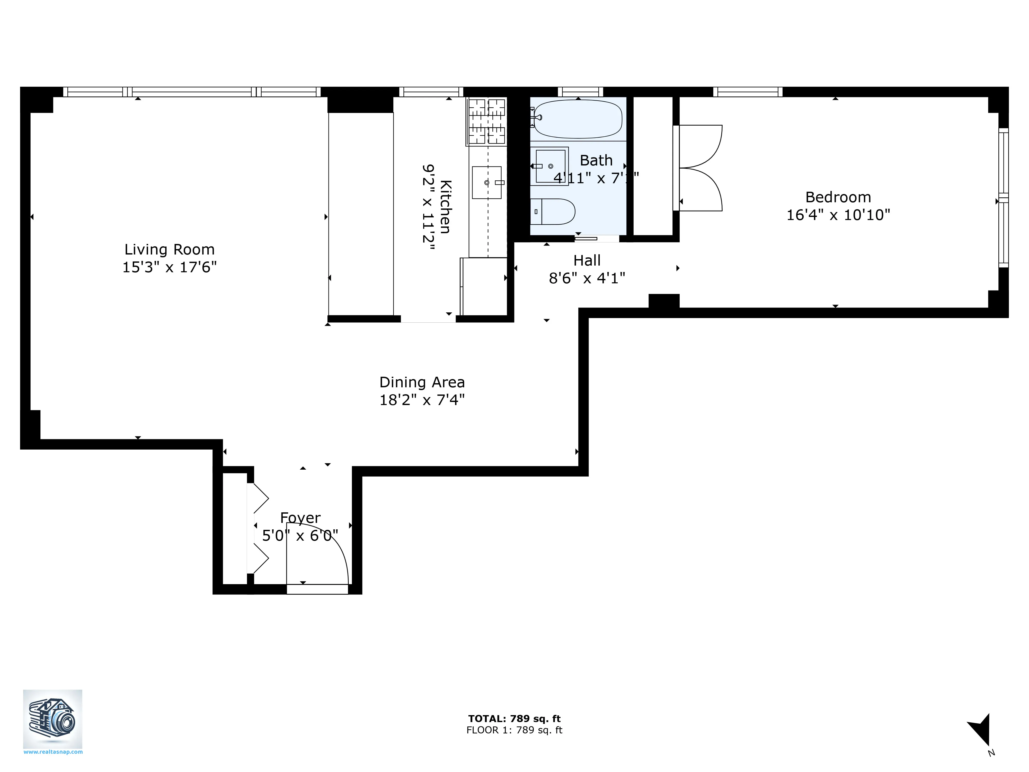 Floor plan by RealtaSnap