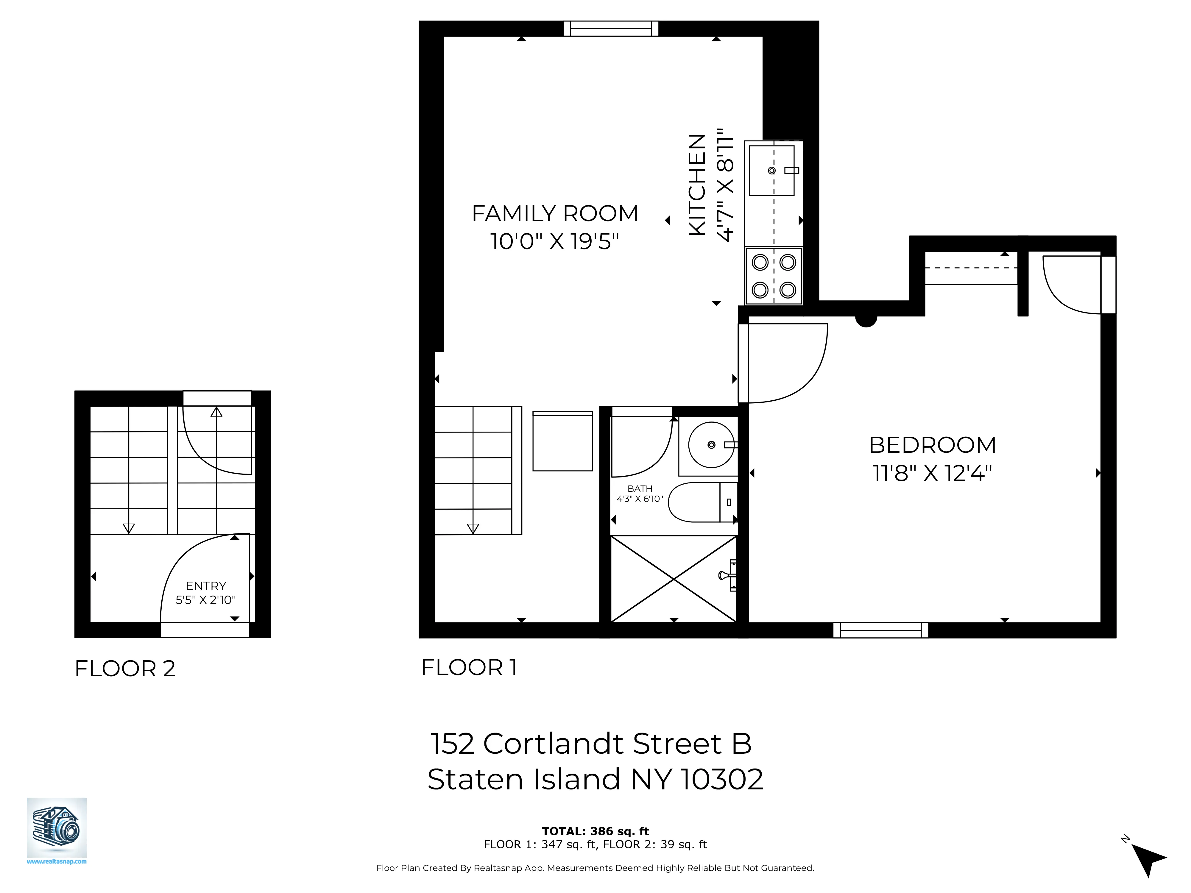 Floor plan by RealtaSnap