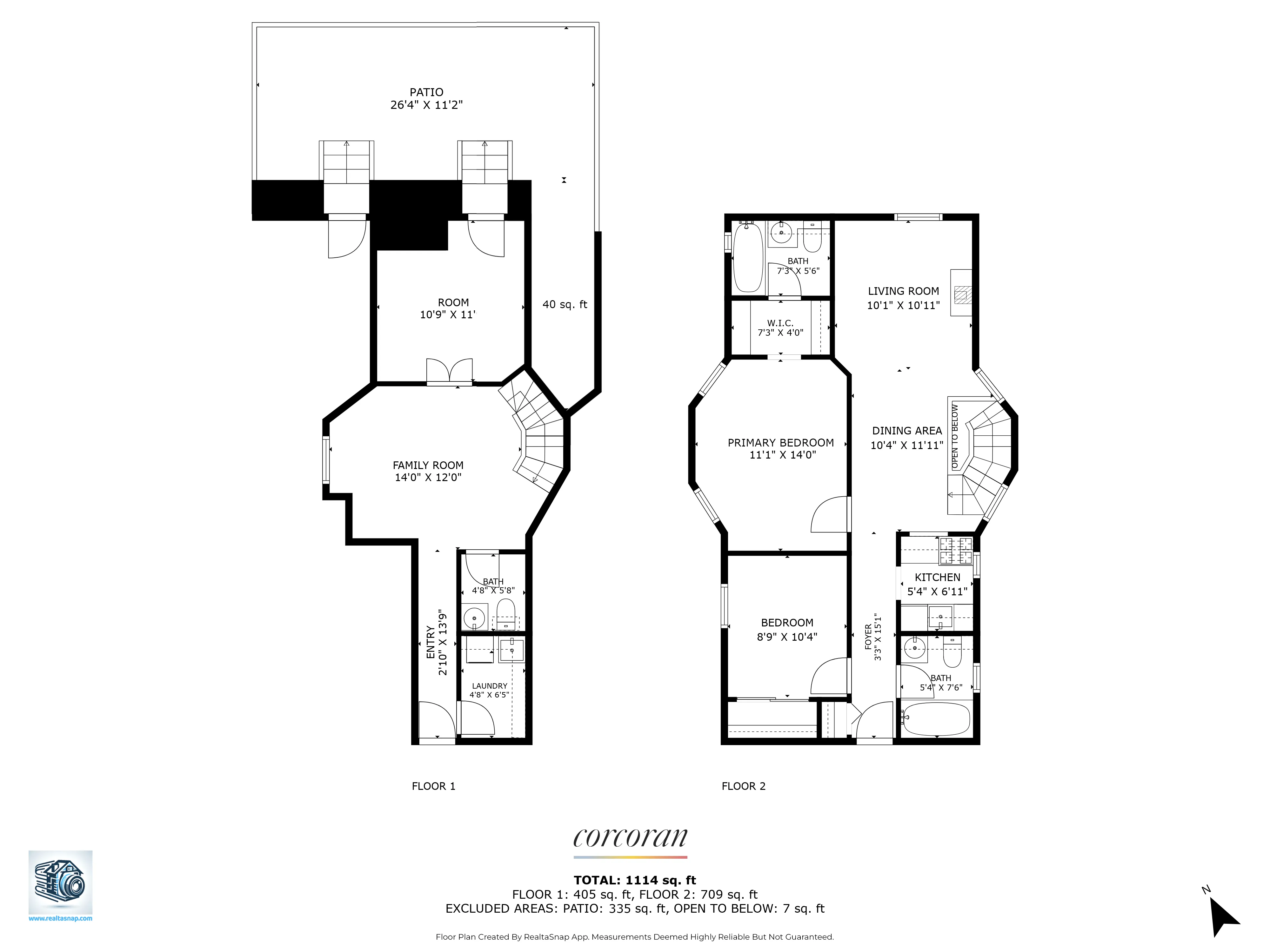 Floor plan by RealtaSnap