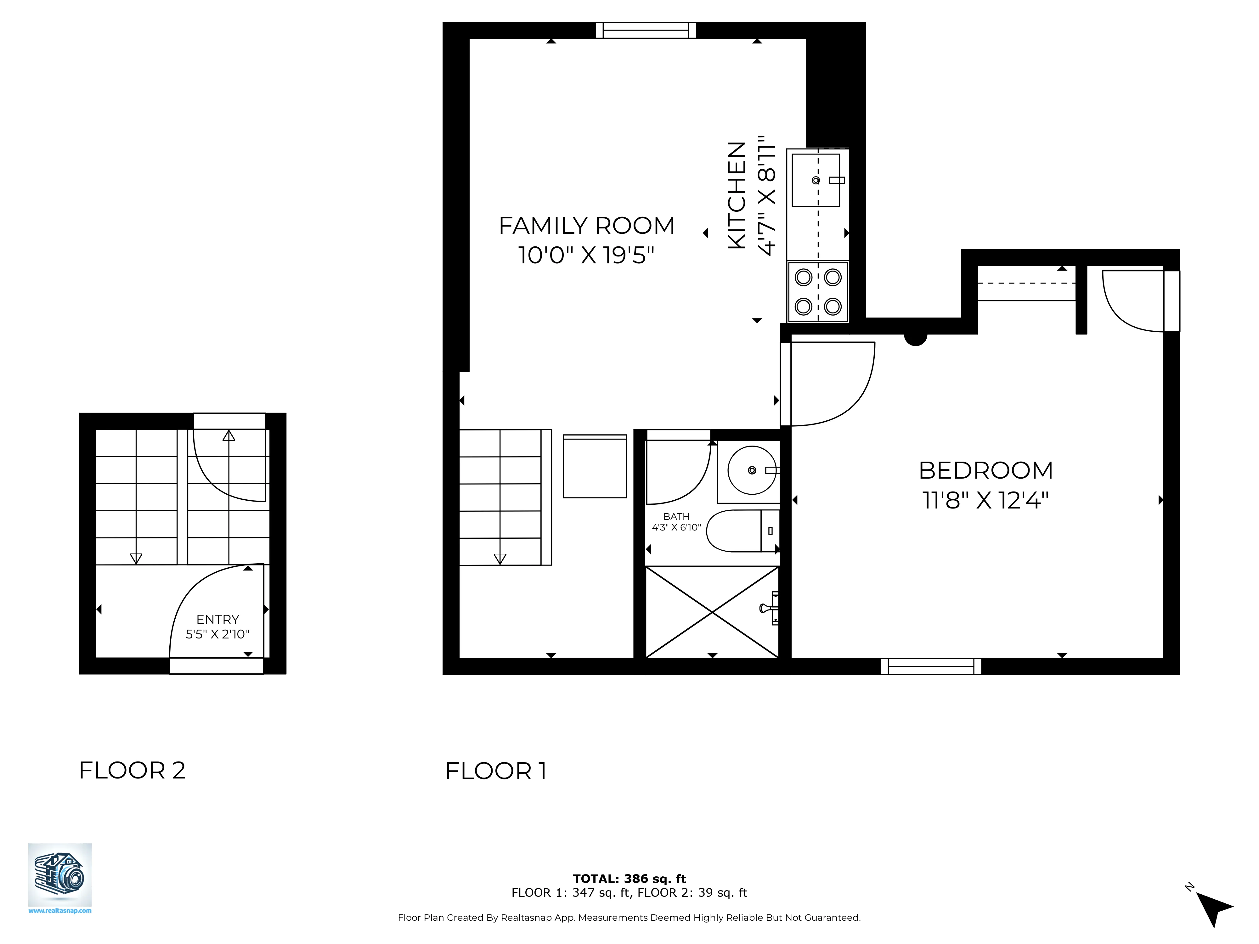Floor plan by RealtaSnap