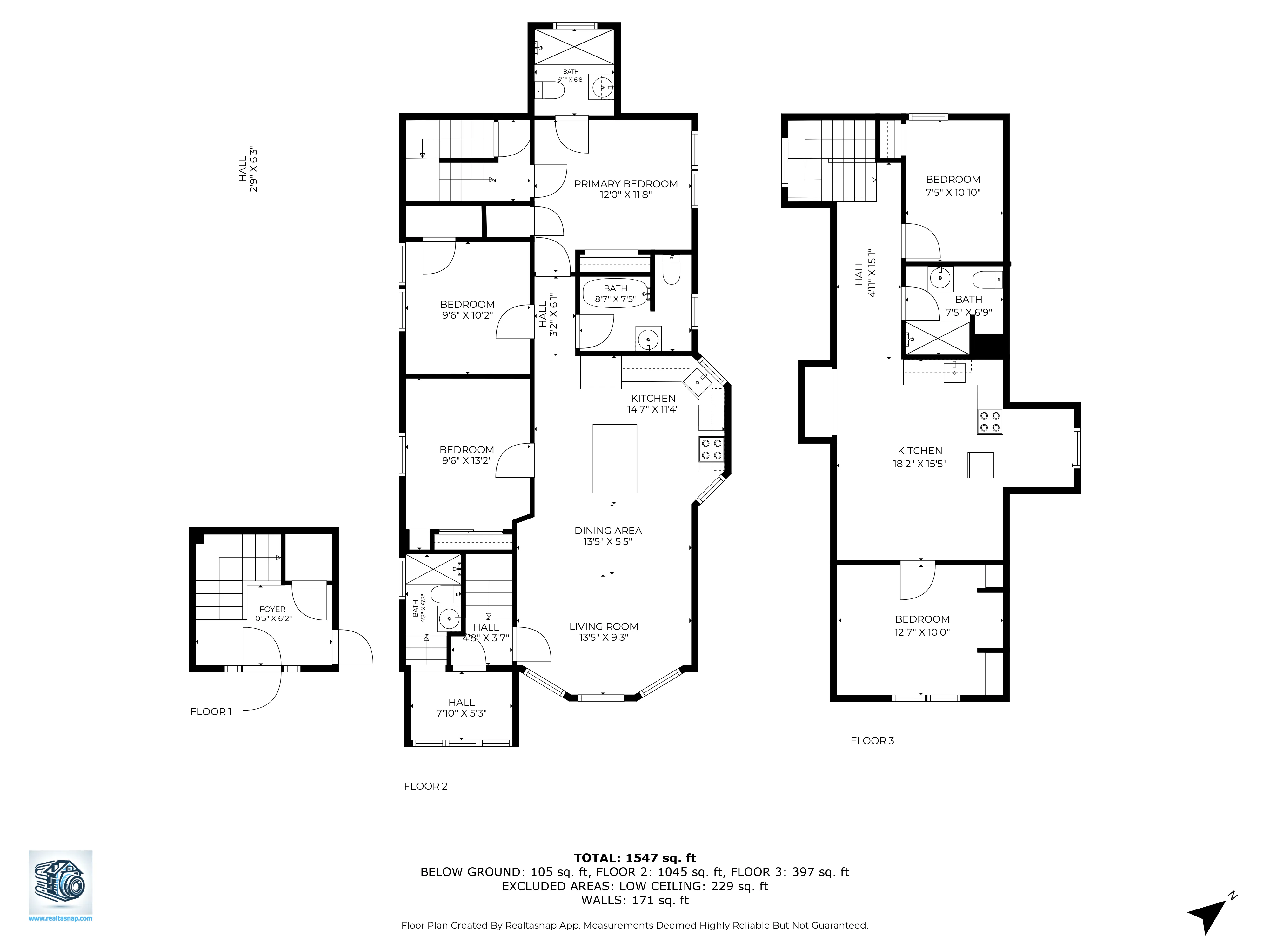Floor plan by RealtaSnap