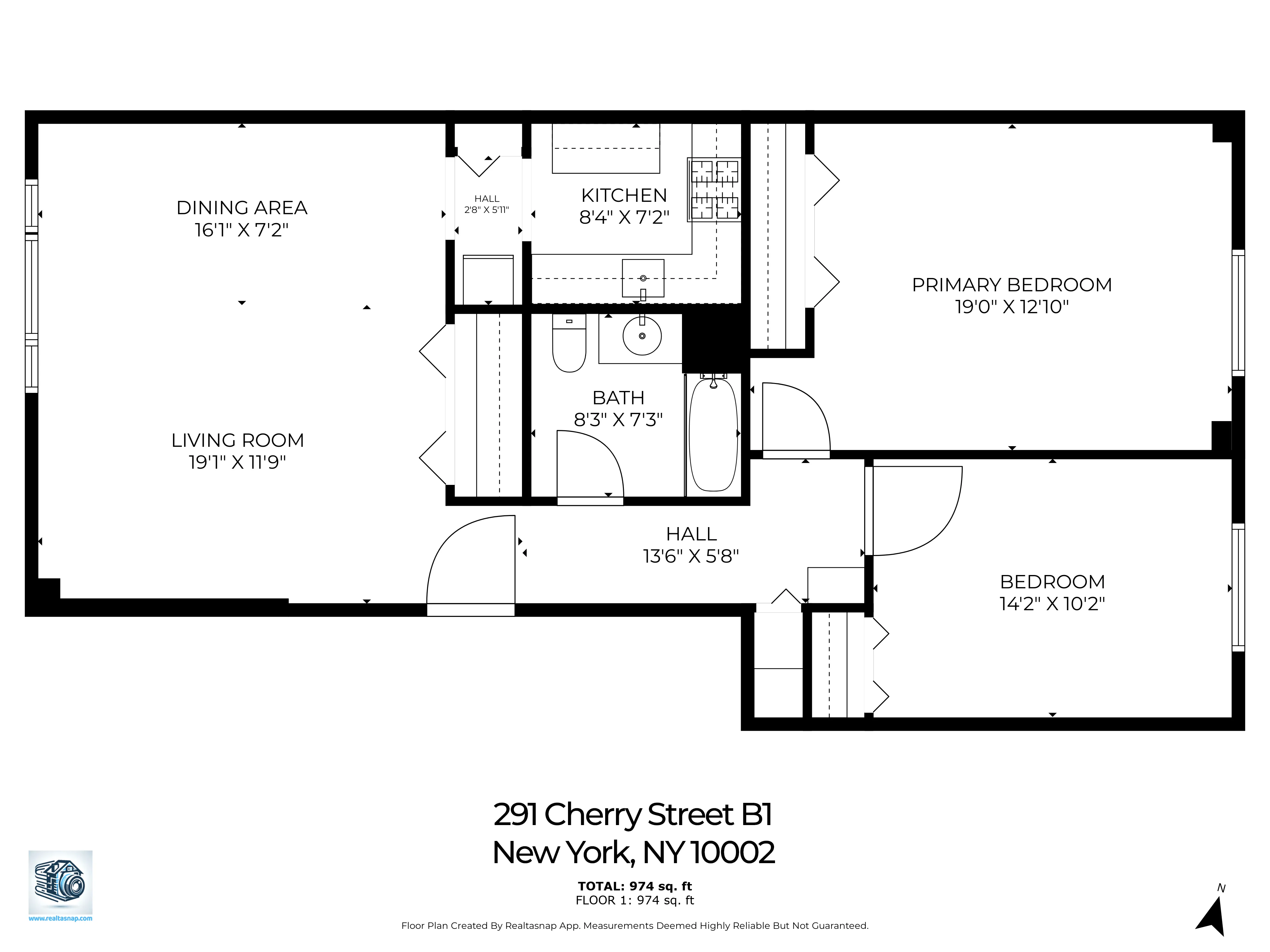 Floor plan by RealtaSnap
