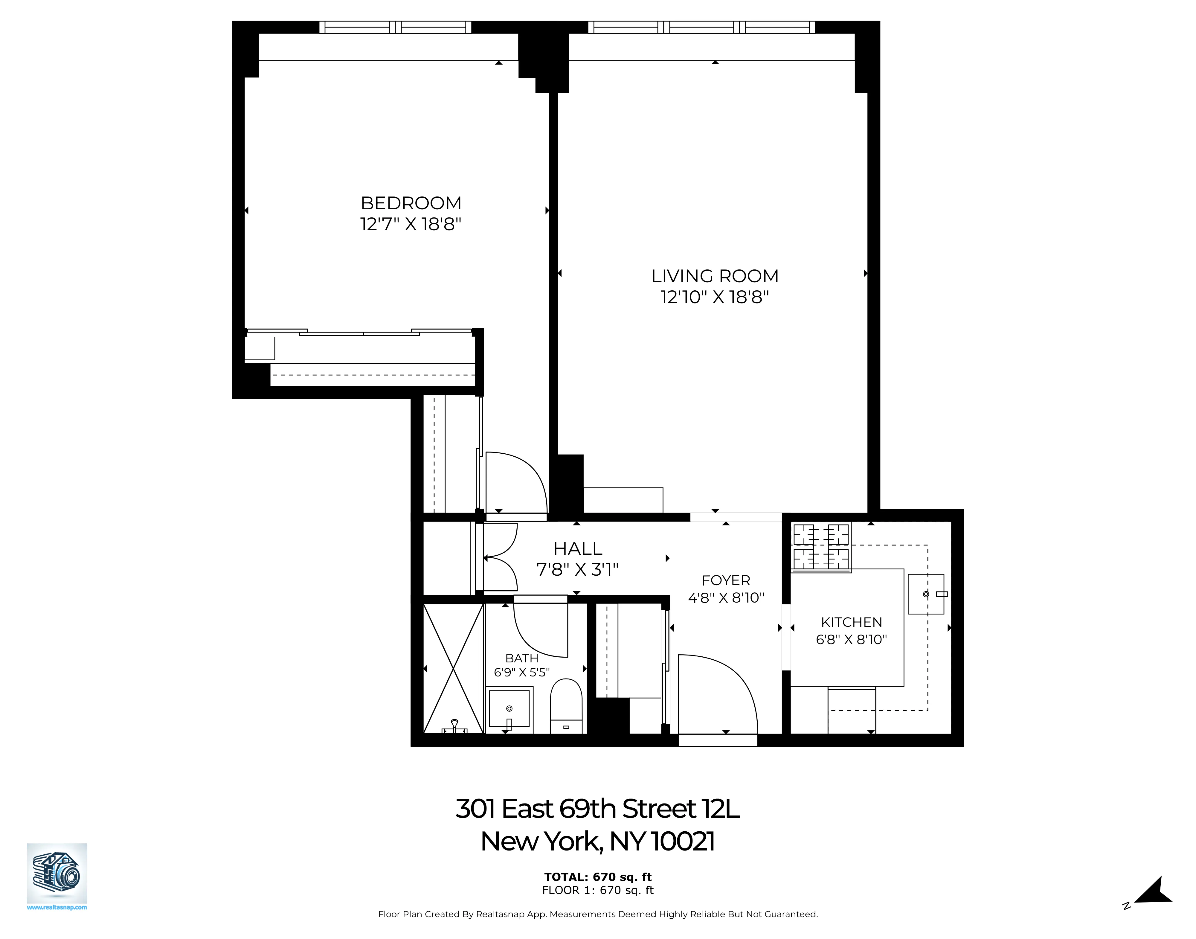 Floor plan by RealtaSnap