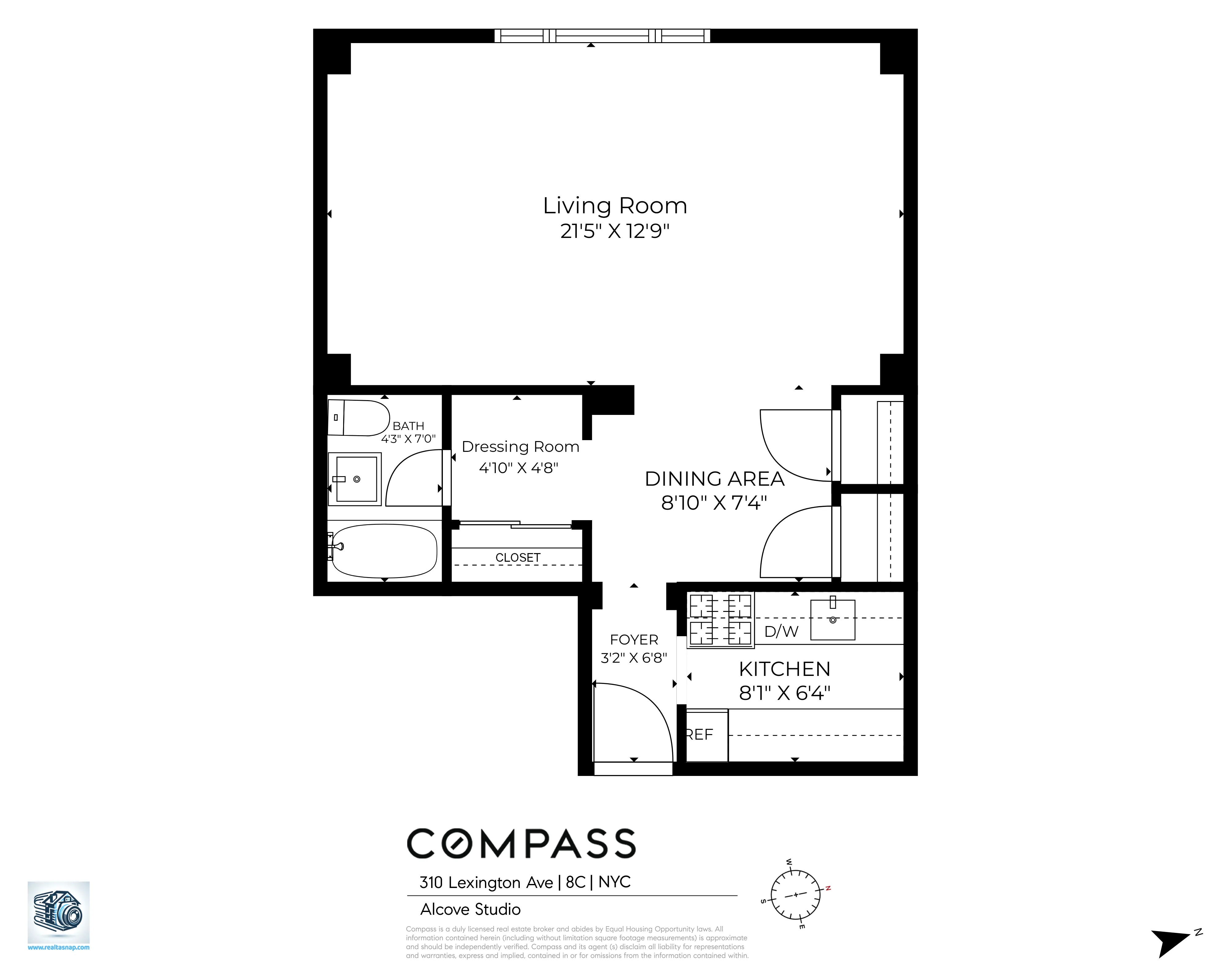 Floor plan by RealtaSnap