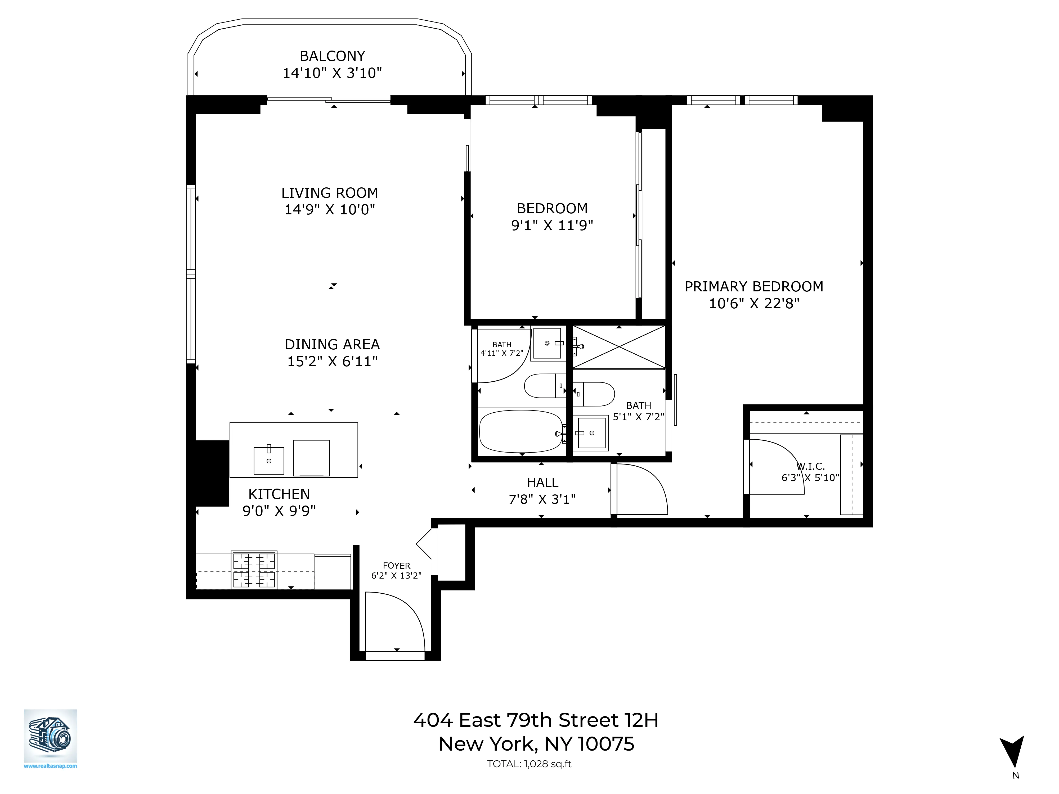 Floor plan by RealtaSnap