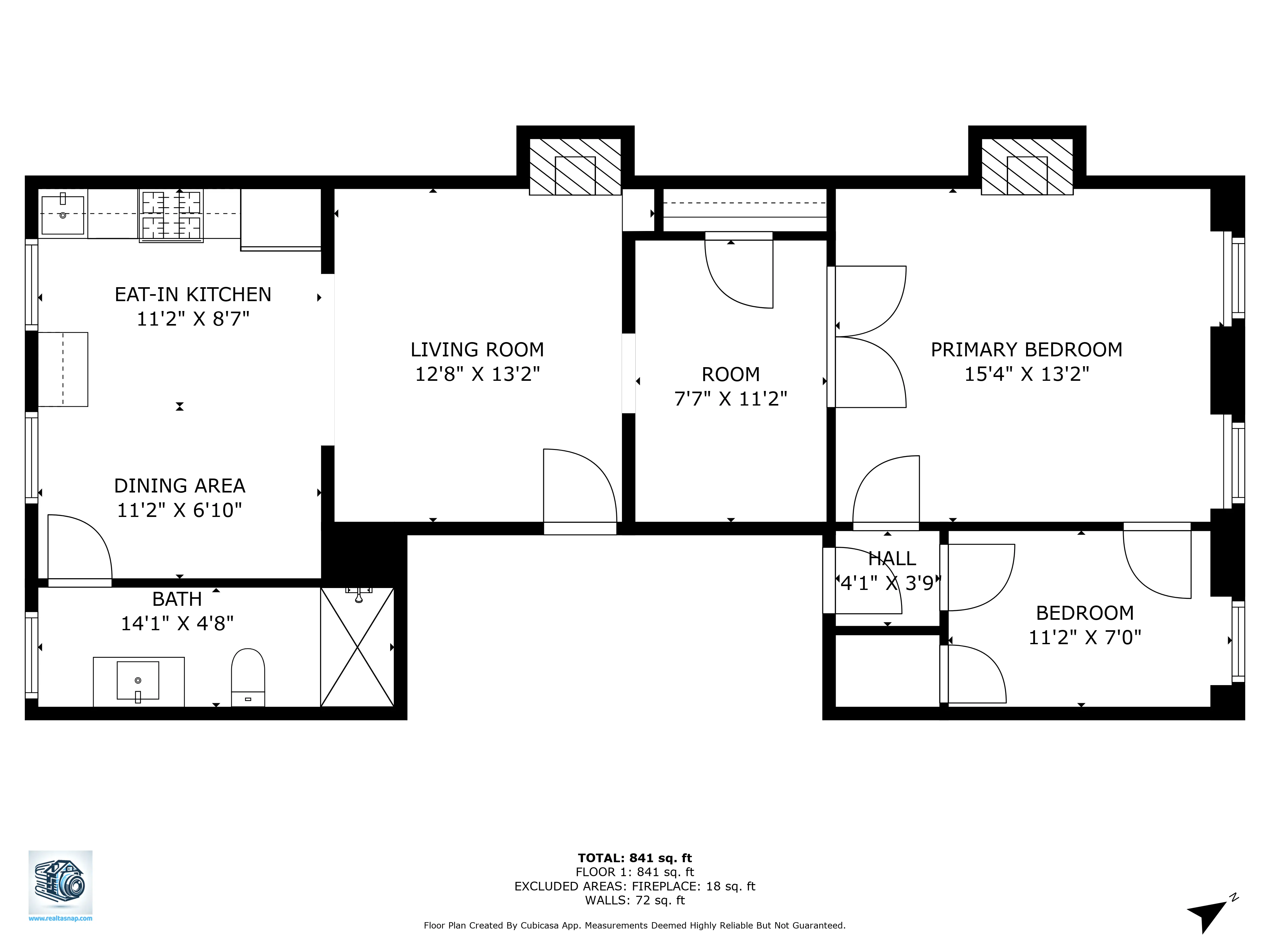 Floor plan by RealtaSnap