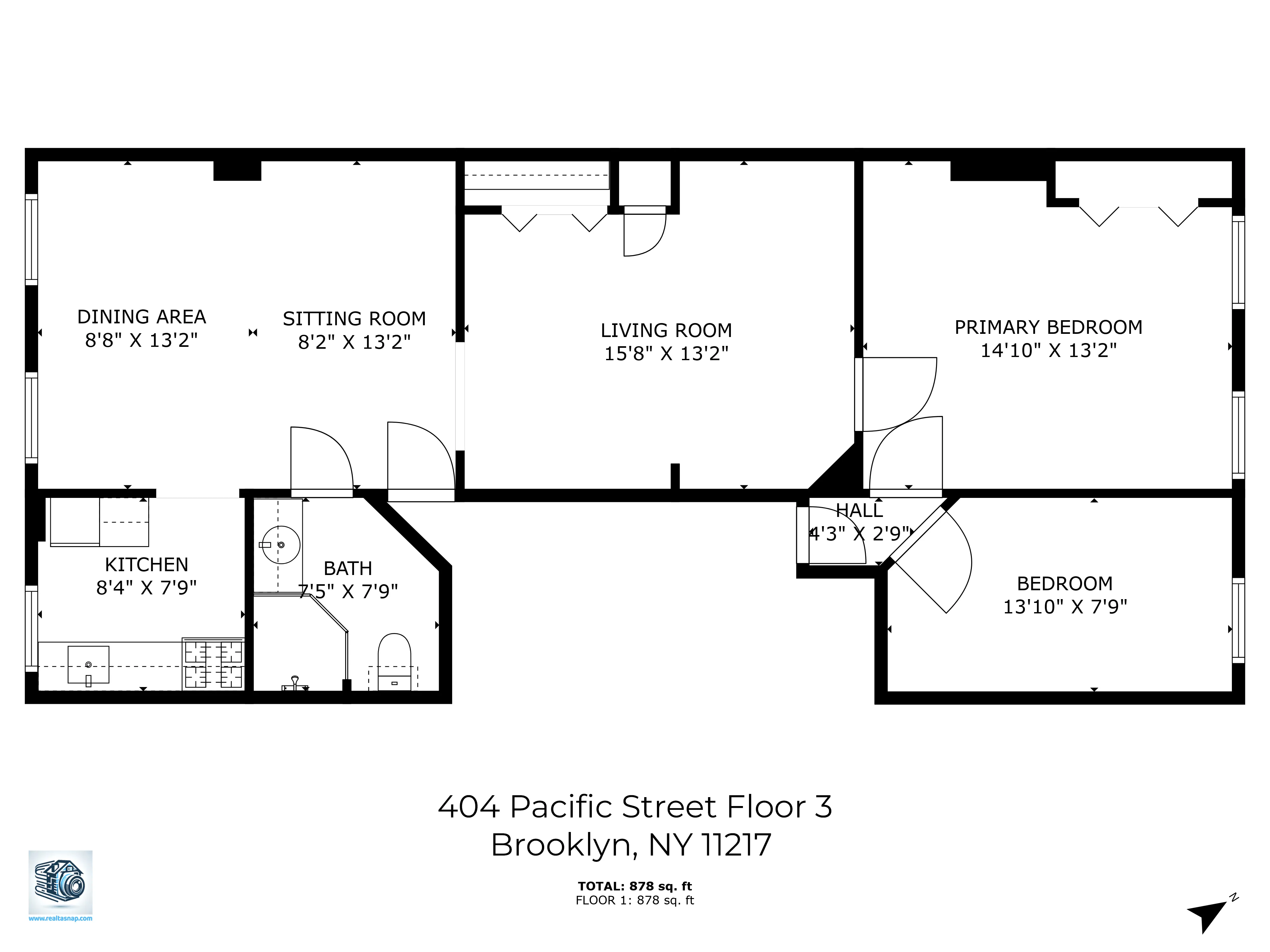 Floor plan by RealtaSnap