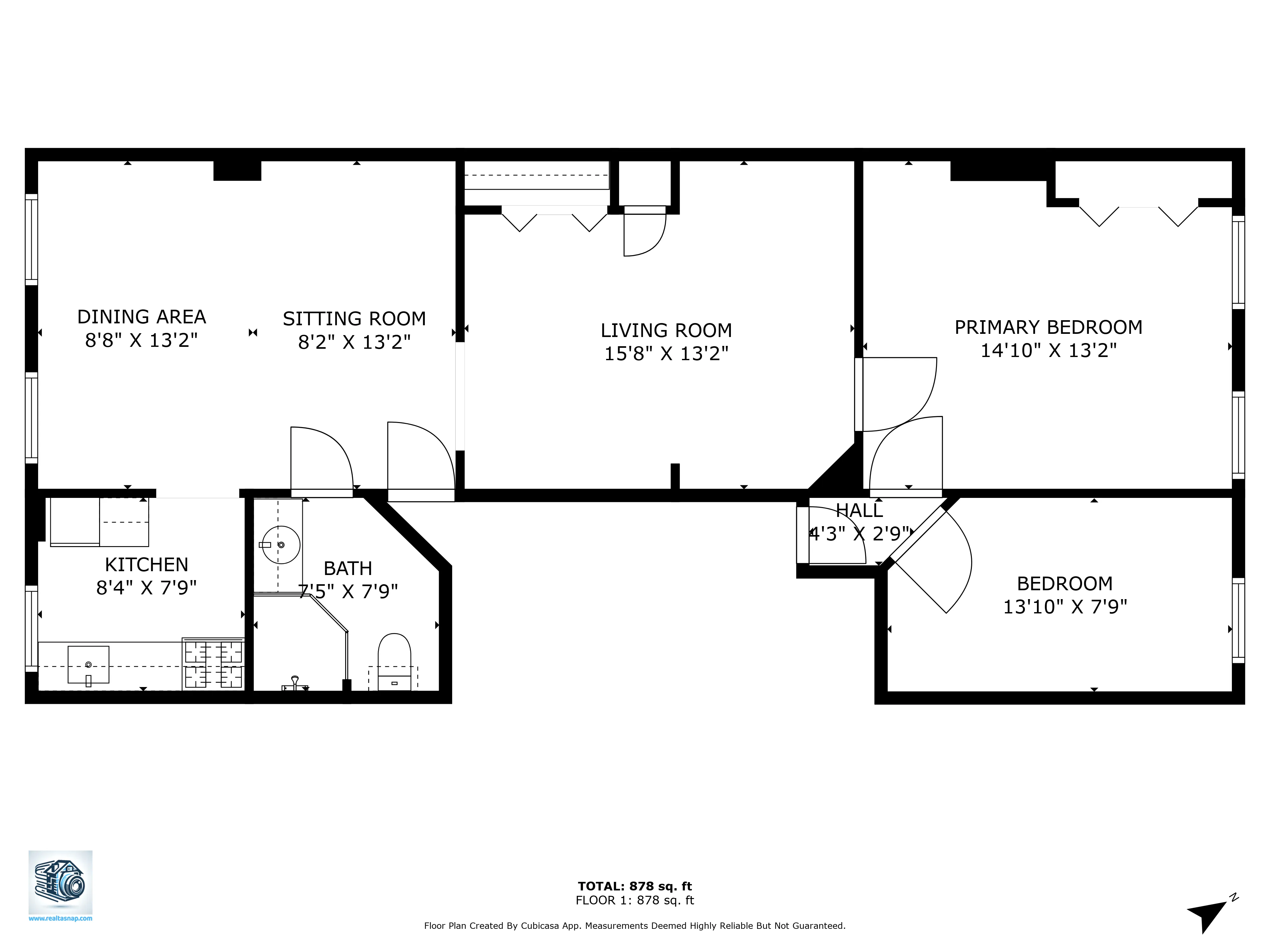 Floor plan by RealtaSnap