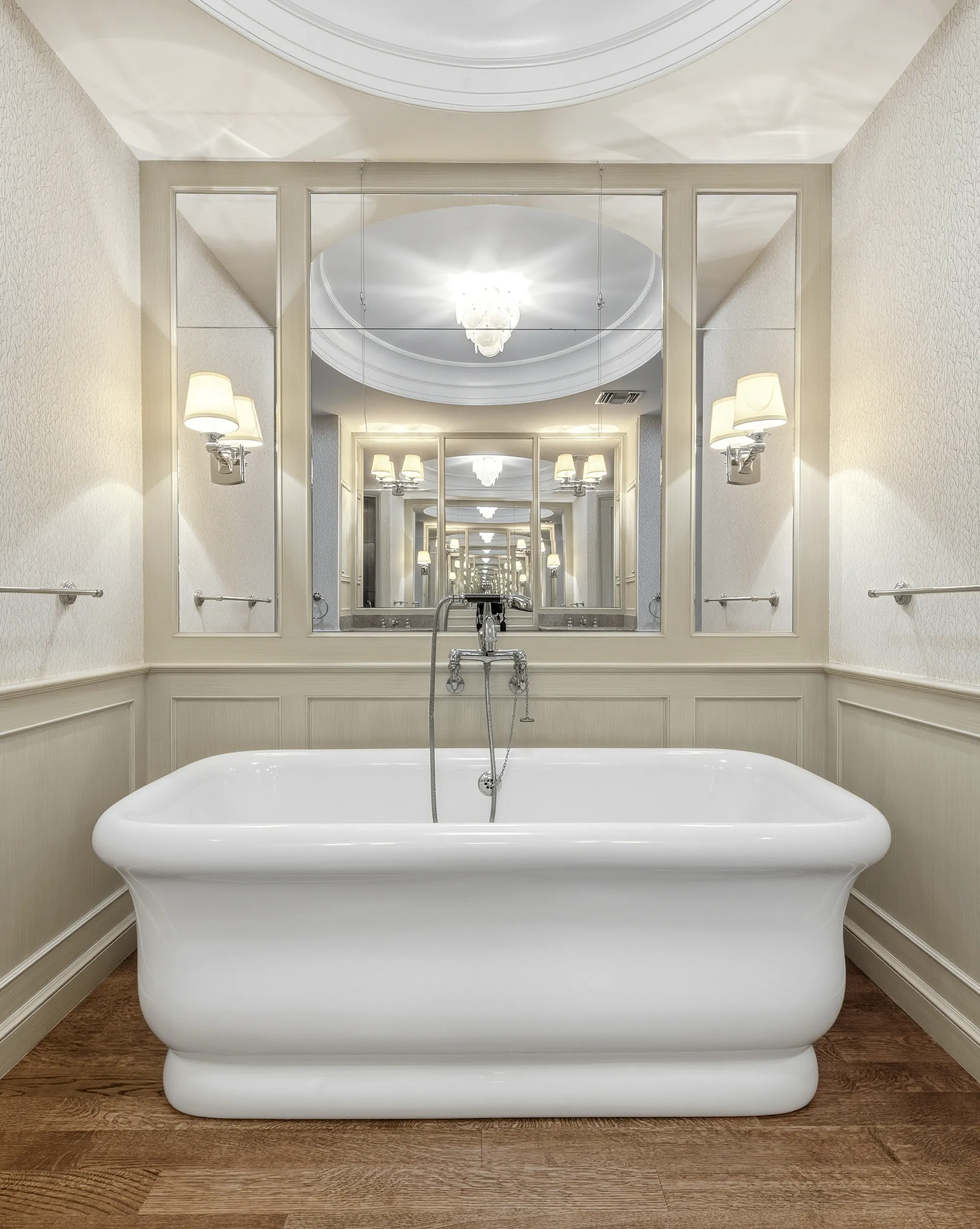 Clean, bright bathroom — HDR real estate photography by RealtaSnap