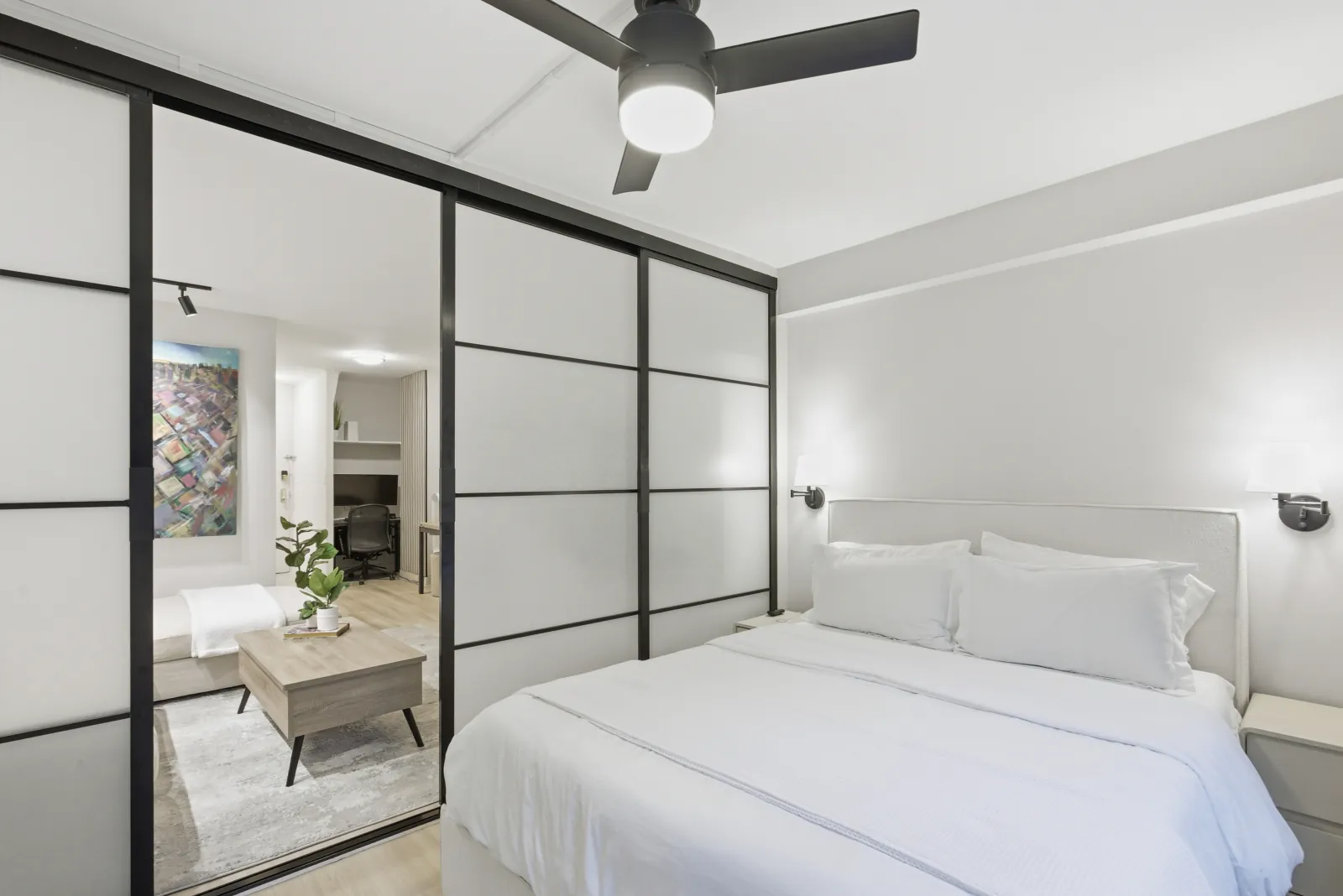 Modern NYC condo interior — real estate photography by RealtaSnap