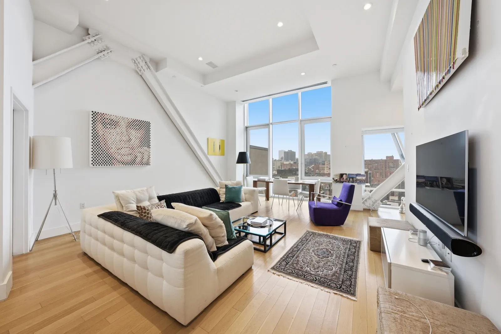 Professionally photographed NYC apartment interior by RealtaSnap