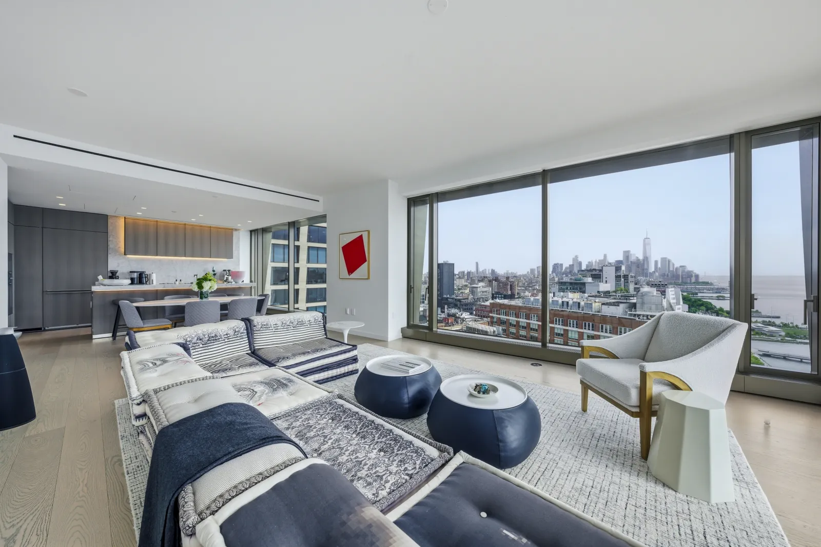 Modern NYC condo interior — real estate photography by RealtaSnap