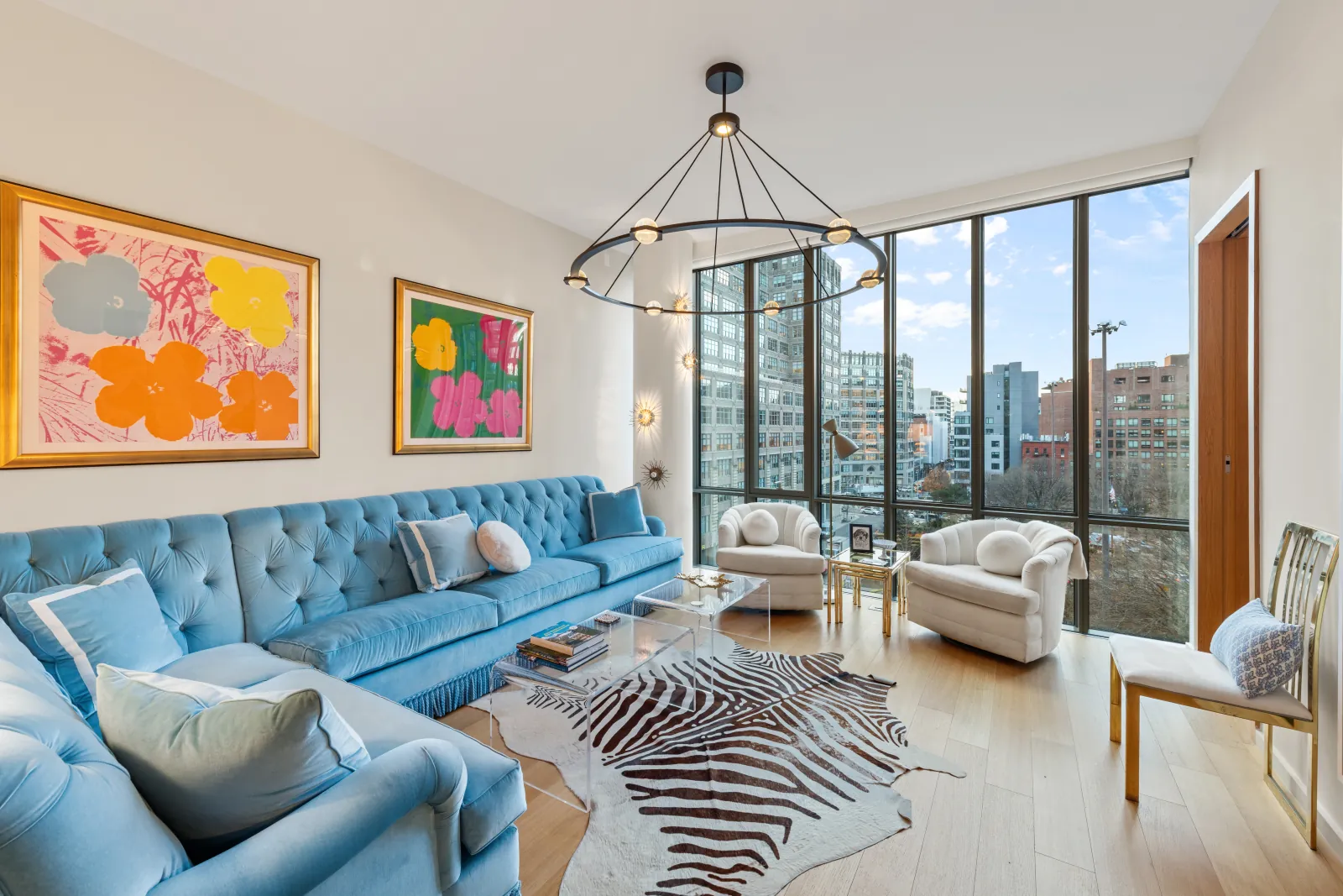 High-rise NYC apartment with city views photographed by RealtaSnap