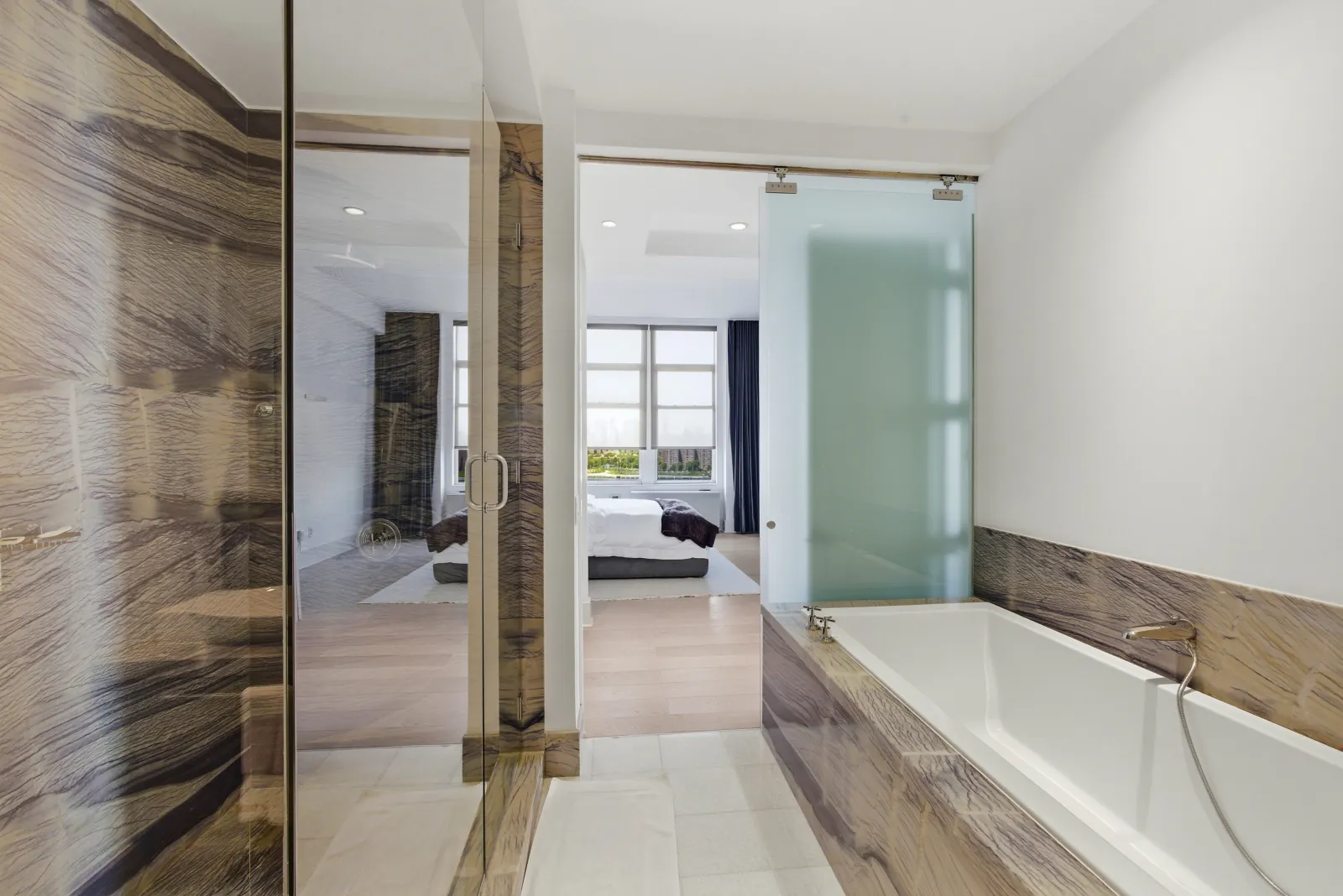 Luxury New York City residence interior photographed by RealtaSnap