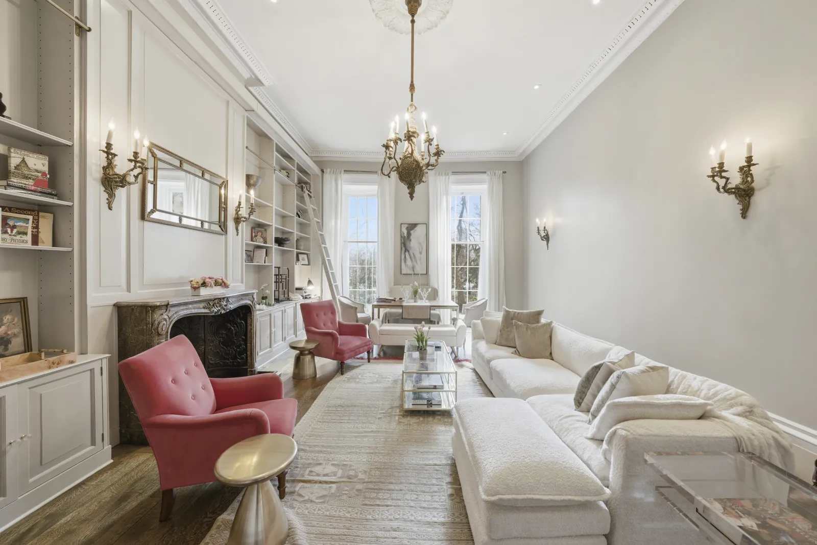 Sunlit Manhattan living space captured in HDR by RealtaSnap